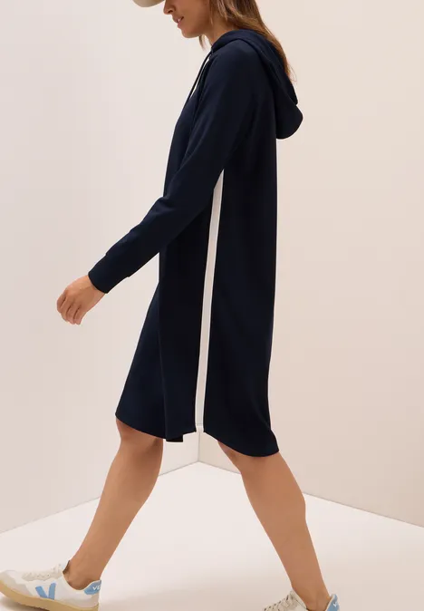 Jurk met gallonstrepen urban dark blue