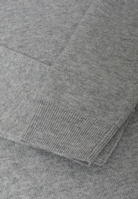 Zachte coljurk sporty grey melange