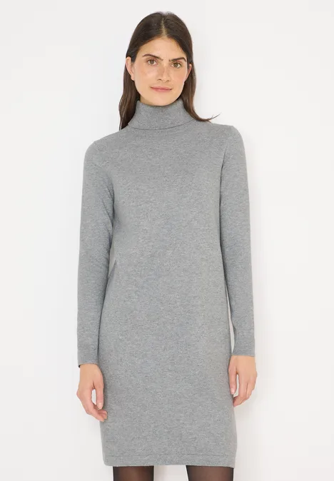 Zachte coljurk sporty grey melange