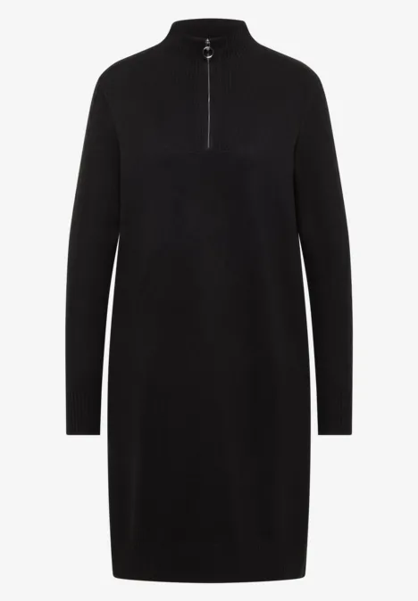 Zachte jurk Black