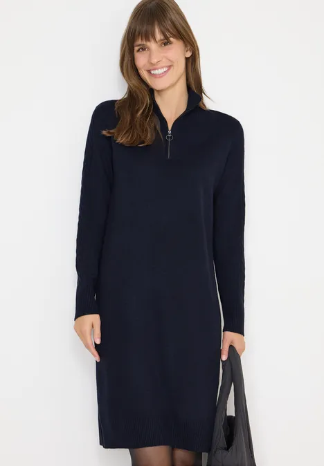 Zachte jurk urban dark blue