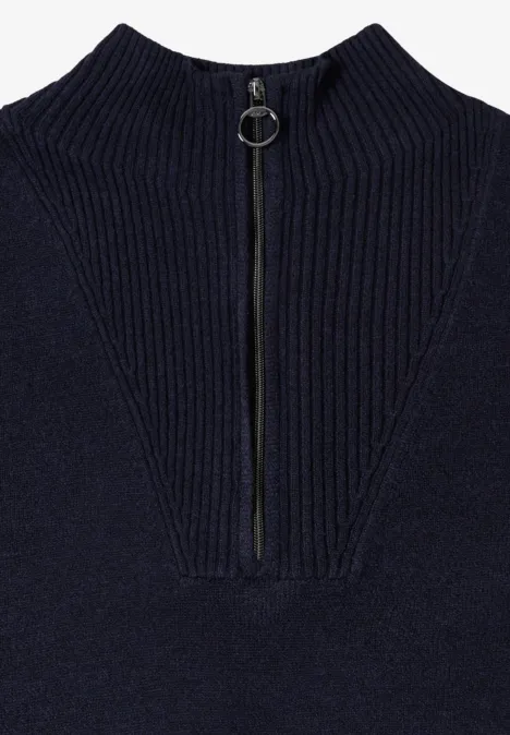 Zachte jurk urban dark blue