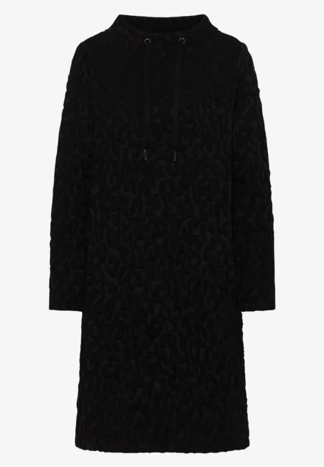 Robe jacquard Leo Black