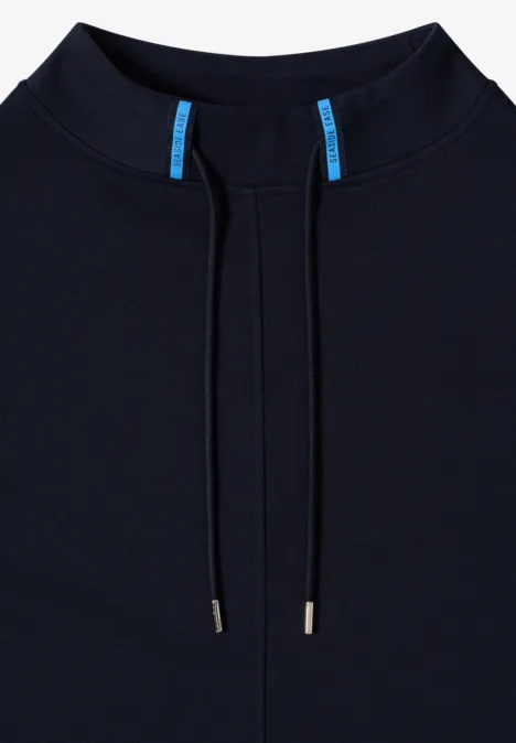 Jurk in effen kleur universal blue