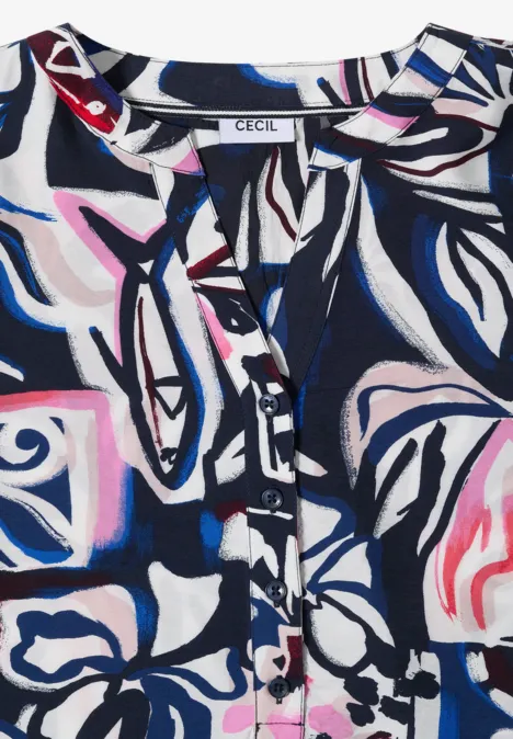 Robe longueur genou avec motif graphique universal blue