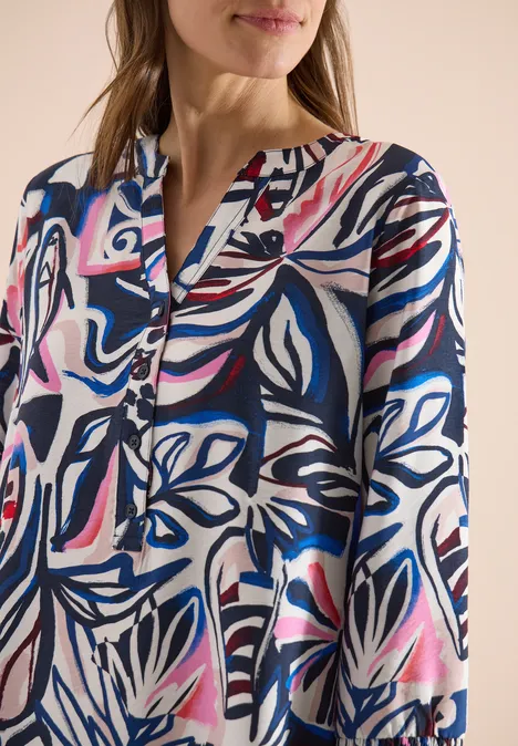 Robe longueur genou avec motif graphique universal blue