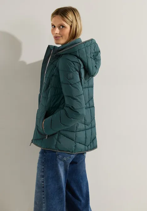 Winterjacke night forest green