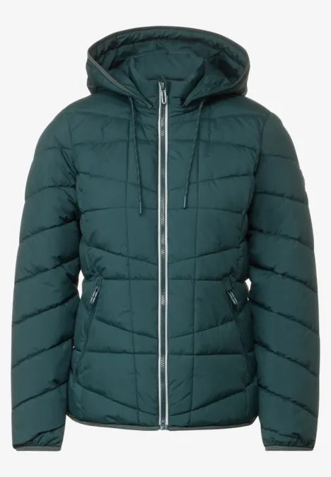 Winterjacke night forest green