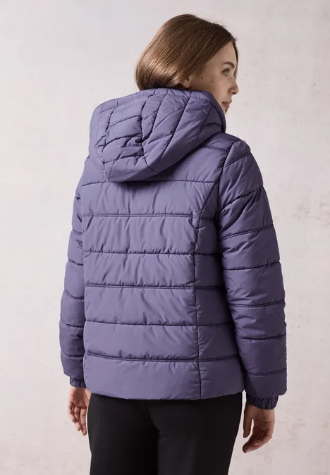 Gefütterte Jacke stormy violet