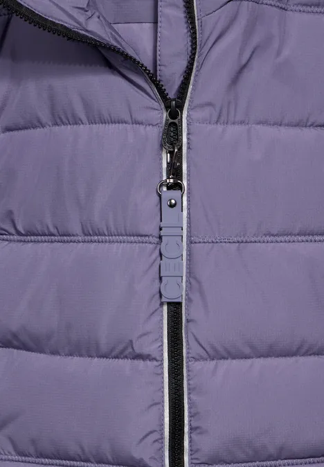 Gefütterte Jacke stormy violet