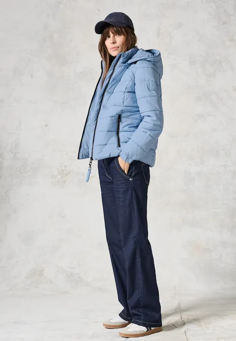 Gevoerd jack crystal blue