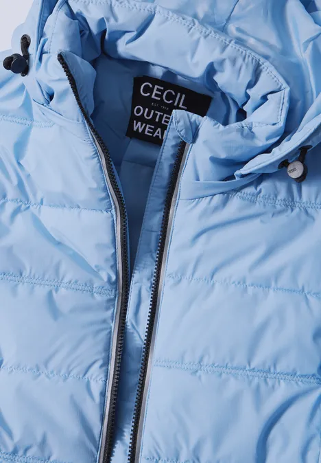 Gevoerd jack crystal blue