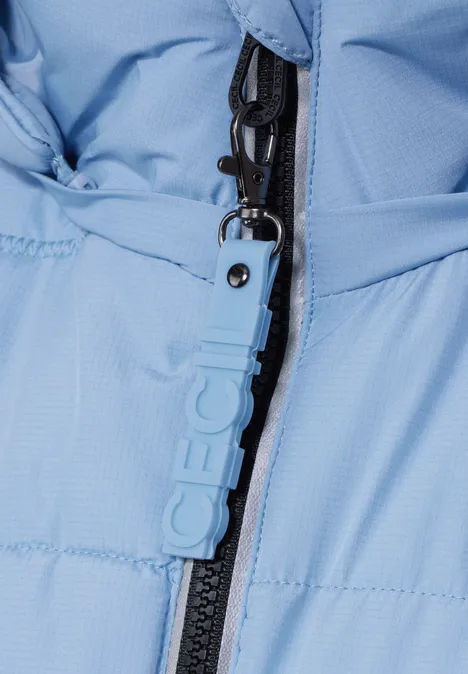 Gevoerd jack crystal blue
