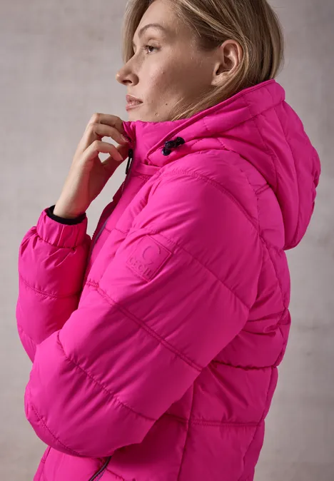 Gefütterte Jacke lightning pink