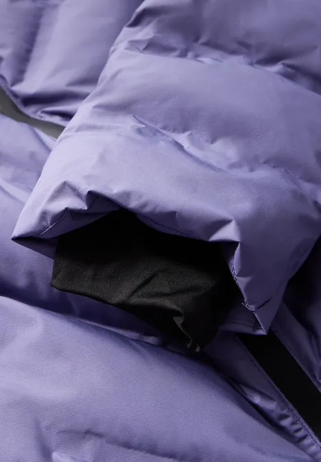 Gefütterte Jacke stormy violet