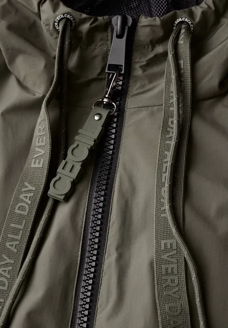 Windbreaker earthy khaki