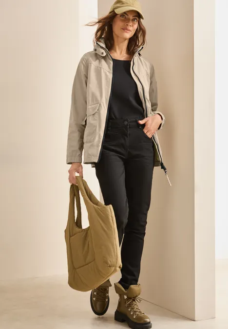 Veste midi light toffee
