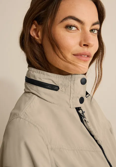 Veste midi light toffee