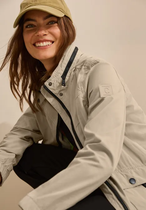 Veste midi light toffee