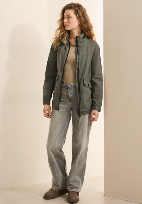 Leichte Übergangsjacke earthy khaki