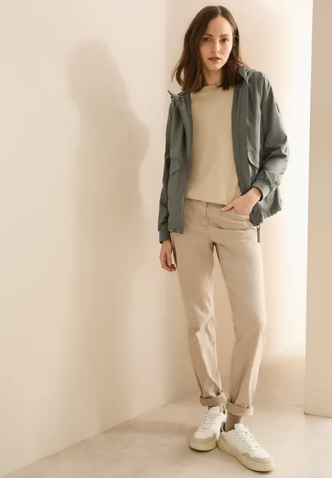 Windbreaker mit Taschen earthy khaki