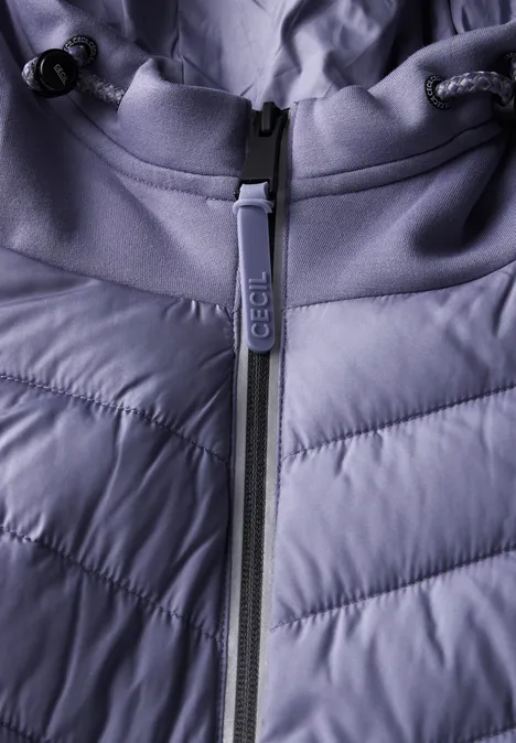 Scuba Jacke mit Kapuze lavender haze