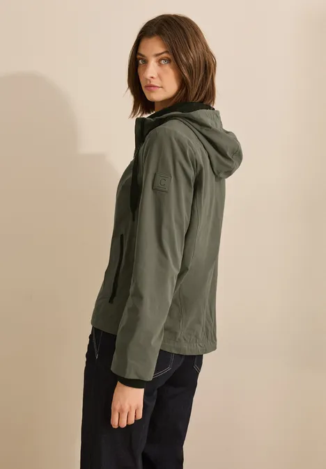 Kurze Jacke earthy khaki