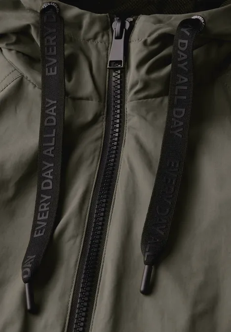 Kurze Jacke earthy khaki