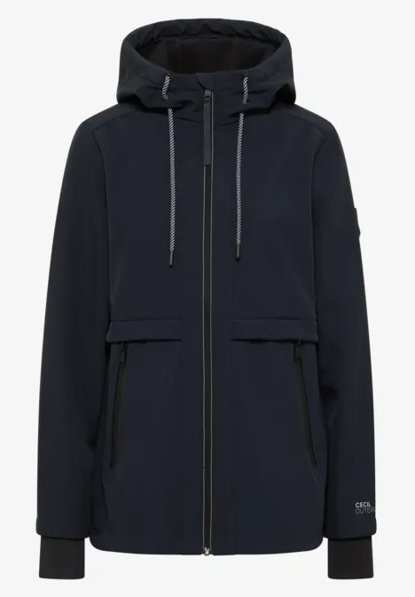 Veste Midi Softshell dark navy blue