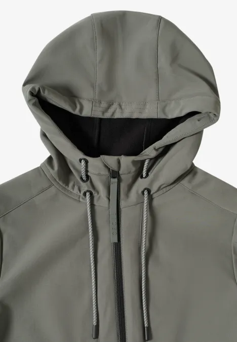 Veste Midi Softshell pastel olive