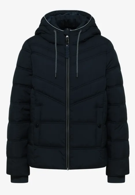 Steppjacke mit Kapuze dark navy blue