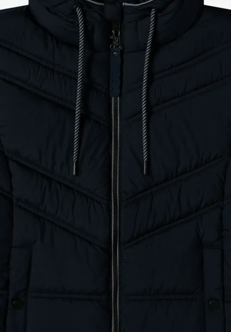 Steppjacke mit Kapuze dark navy blue