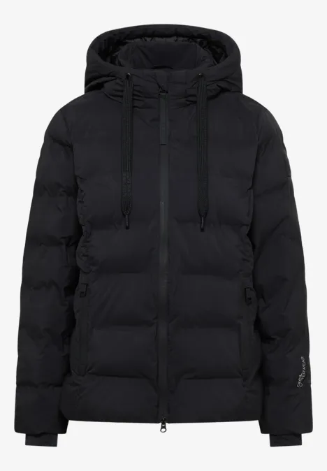Jacke mit verklebten Nähten Black
