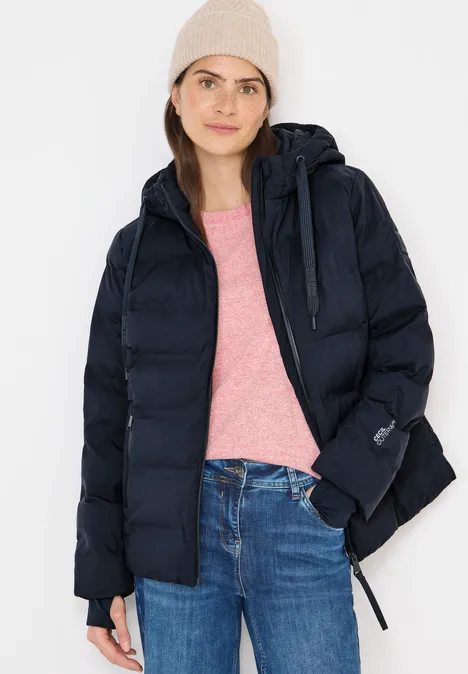 Jacke mit verklebten Nähten dark navy blue