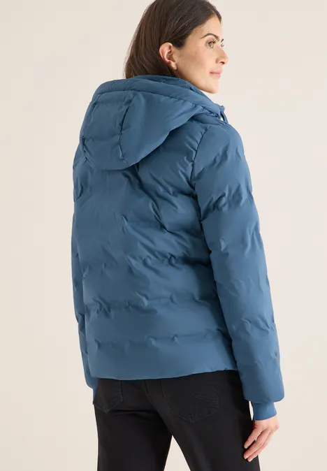 Jas met getapete naden moonstone blue