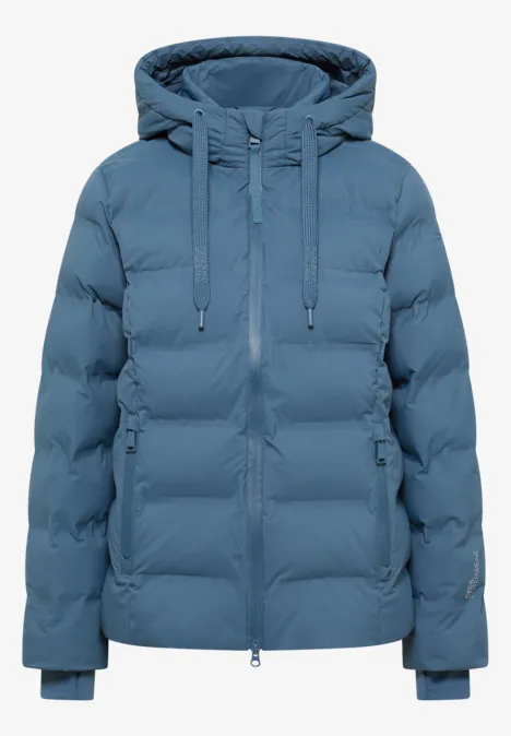 Jas met getapete naden moonstone blue