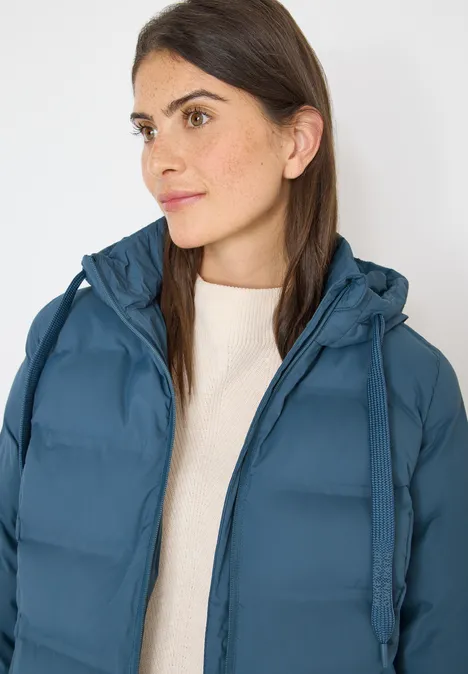 Jacke mit verklebten Nähten moonstone blue