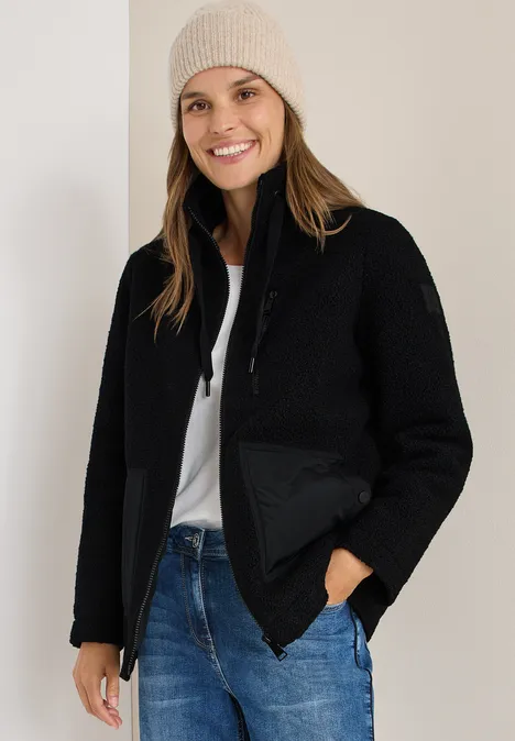 Gezellig jack met details Black