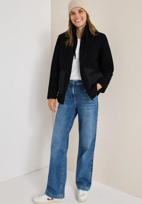 Gezellig jack met details Black