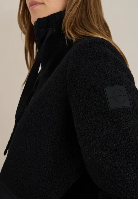 Gezellig jack met details Black