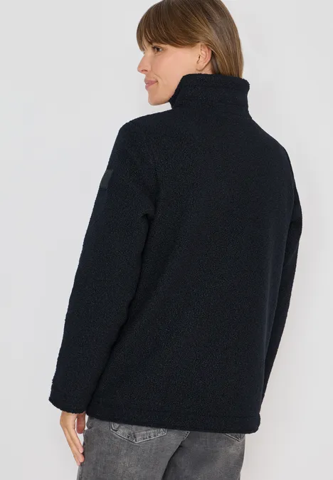 Kuschelige Jacke mit Details dark navy blue