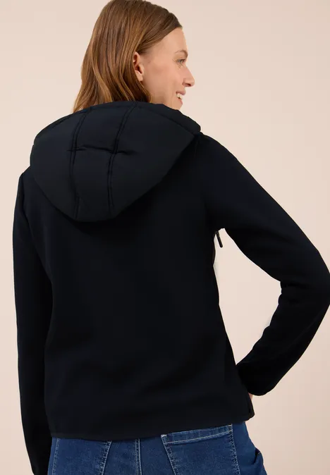 Veste Scuba Mix dark navy blue