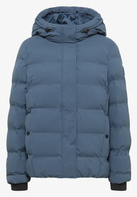Veste sportive avec capuche moonstone blue