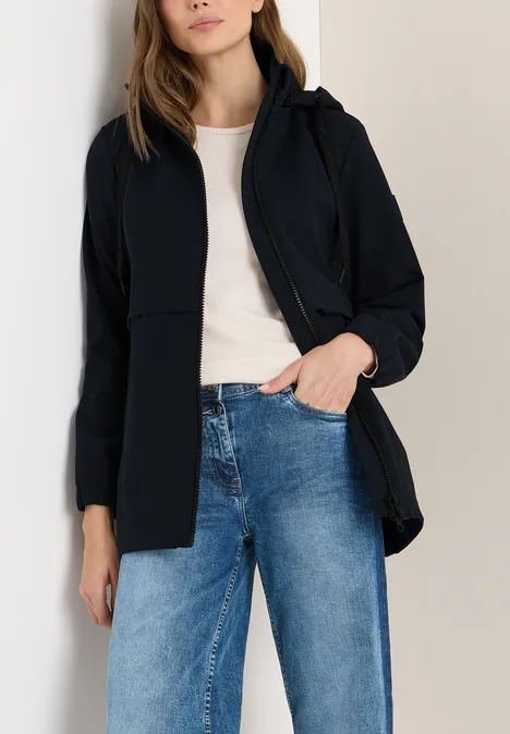 Kurze Trench Jacke dark navy blue