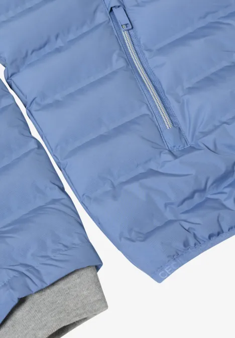 Jacke in Welded-Optik coal blue