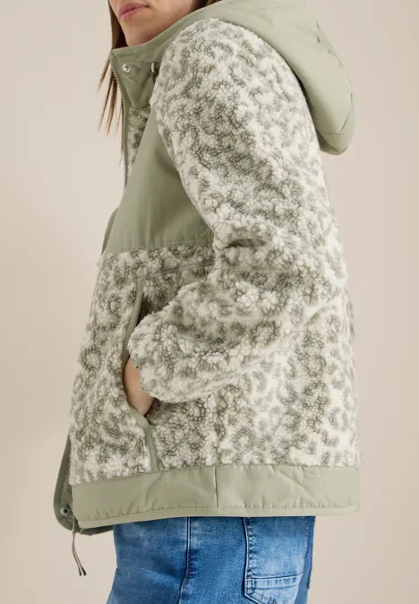 Kapuzenjacke chlorella green