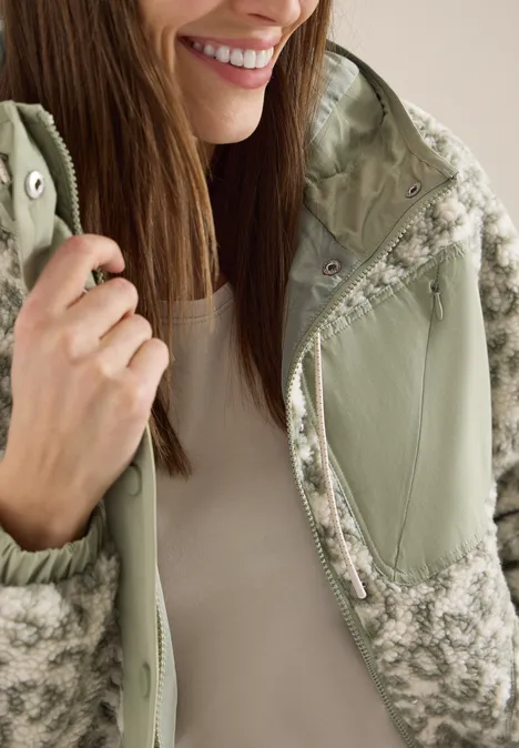 Kapuzenjacke chlorella green