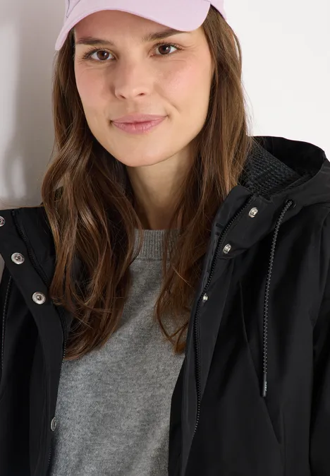 Coupe-vent avec sweat à capuche Black