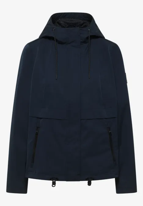 Windbreaker mit Hoodie blue navy