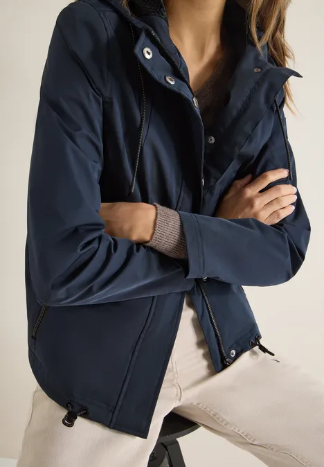 Coupe-vent avec sweat à capuche blue navy